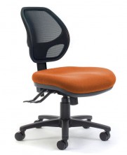 Delta Mesh Back. Option Ergo 2 Or 3 Lever Action. Fabric Seat Any Colour. Adjust Arms Optional Extra